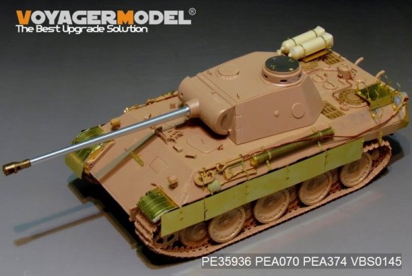 Voyager Model PE35936 WWII German Panther D w/&quot;Stadtgas&quot; Fuel Tanks Basic For MENG TS-038 1/35