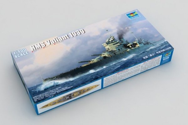 Trumpeter 05796 HMS Valiant (1939 version) 1/700