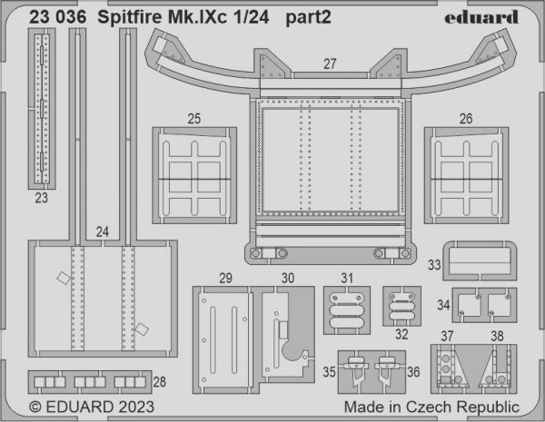Eduard 23036 Spitfire Mk. IXc AIRFIX 1/24