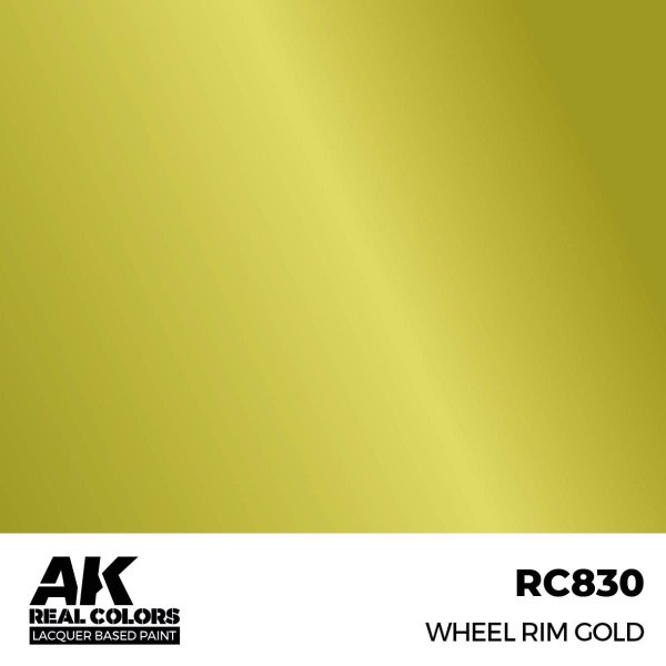 AK Interactive RC830 Wheel Rim Gold 17 ml