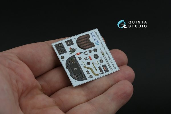 Quinta Studio QD35133 Spitfire Mk. Vb 3D-Printed coloured Interior on decal paper (Border model) 1/35
