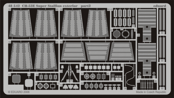 Eduard 48542 CH-53E exterior 1/48  (ACADEMY MINICRAFT, MRC)