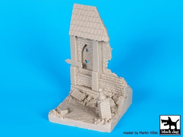 Black Dog D35066 Ruined house base 1/35