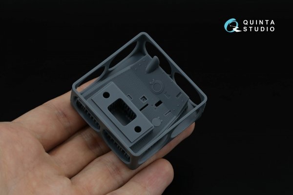 Quinta Studio QD+35157 Komintern Artillery Tractor 3D-Printed &amp; coloured Interior on decal paper (Trumpeter) (with 3D-printed resin parts) 1/35