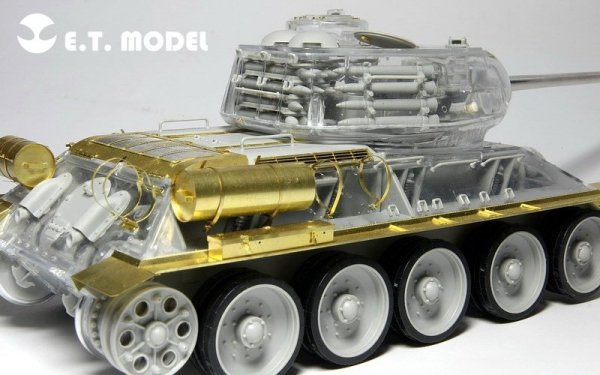 E.T. Model E35-020 WWII Soviet T-34/85 Basic (For AFV CLUB 35S56) (1:35)