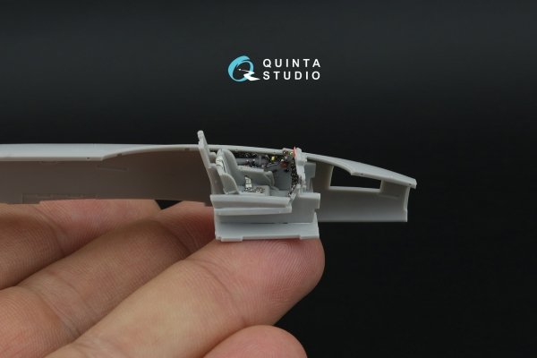 Quinta Studio QD72246 F-86A Sabre 3D-Printed &amp; coloured Interior on decal paper (ClearProp) 1/72