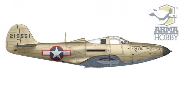 Arma Hobby 70055 P-39Q Airacobra 1/72