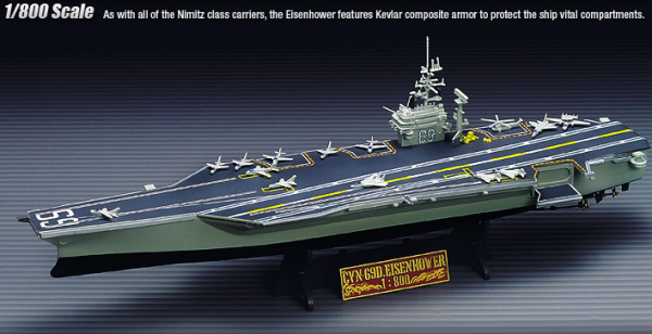Academy 14212 USS CVN-69 EISENHOWER 1/800