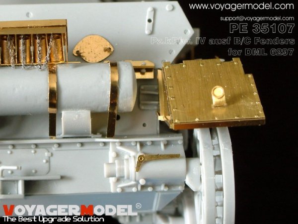 Voyager Model PE35107 Pz.kPfw. IV Ausf B/C (For DRAGON 6297) 1/35