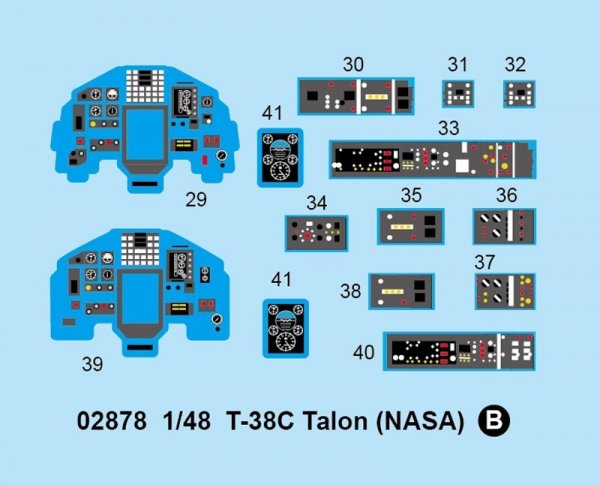 Trumpeter 02878 T-38C Talon NASA