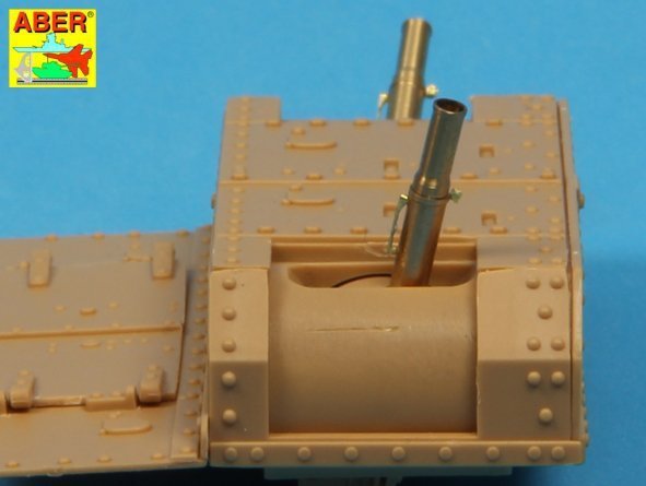Aber 35L-156 Barrels for British WWI Tank Mark IV – Female (1:35)	