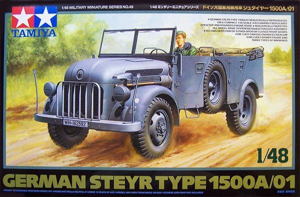 Tamiya 32549 German Steyr 1500A/01 (1:48)