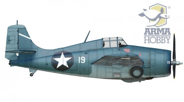 Arma Hobby 70049 Cactus Air Force F4F-4 Wildcat + P-400/P-39D Airacobra Deluxe Set 1/72