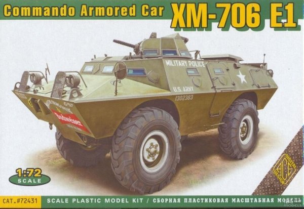 Ace 72431 V-100 (XM-706 E1) Commando car 1:72