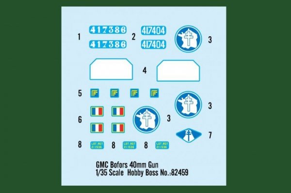 Hobby Boss 82459 GMC Bofors 40mm Gun (1:35)