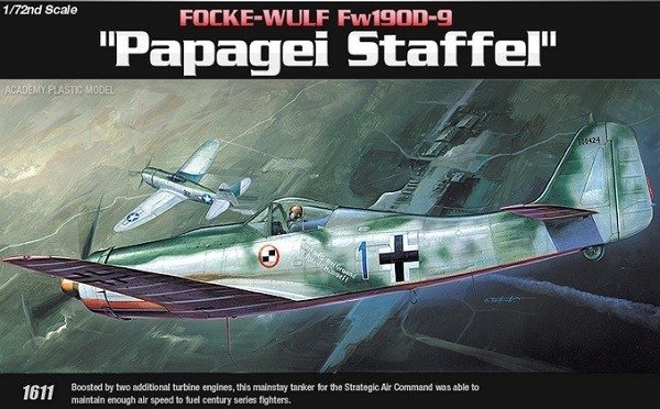 Academy 12439 FOCKE WULF FW190D-9 Papagei Staffel (1:72)