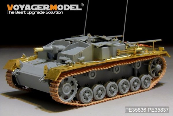 Voyager Model PE35837 WWII German StuG.III Ausf.E fenders For DRAGON 6688 1/35