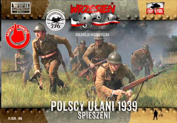 First to Fight PL066 1939 Polscy Ułani 1939 Spieszeni 1/72