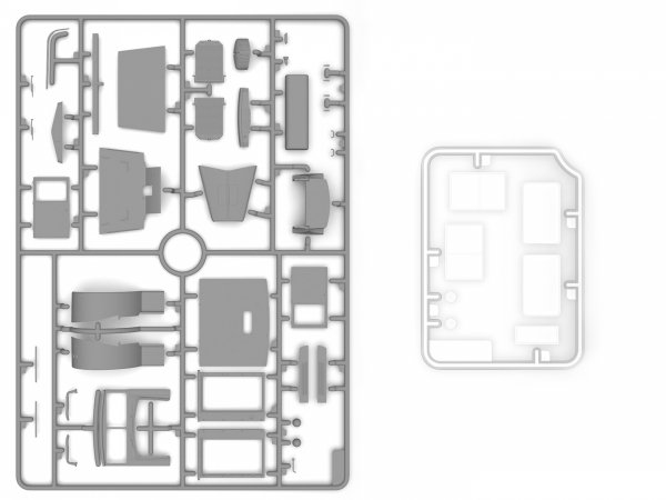ICM DS3526 Wehrmacht Self-propelled AA vehicles 1/35
