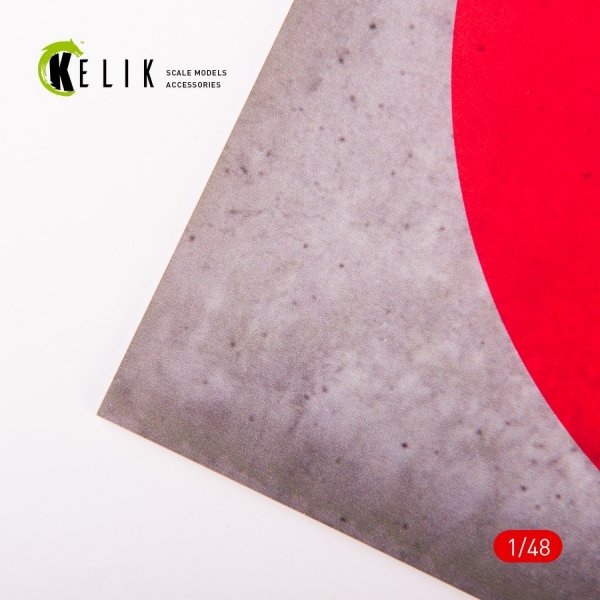 KELIK KS48025 France Roundel - Acrylic 3 mm (240 x 240 mm) (190g) 1/48