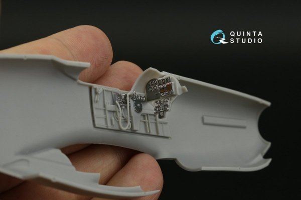 Quinta Studio QDS-48364 F-82G Twin Mustang 3D-Printed &amp; coloured Interior on decal paper (Modelsvit) (Small version) 1/48