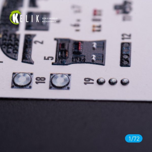 Kelik K72147 FW-200C Condor - interior 3D decals for Trumpeter kit (1/72)