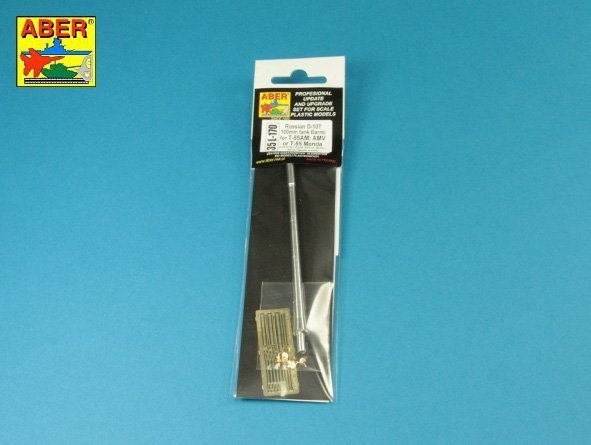 Aber 35L-170 Russian D-10T 100mm tank Barrel for T-55AM; T-55 AMV or T-55 Merida (1:35)