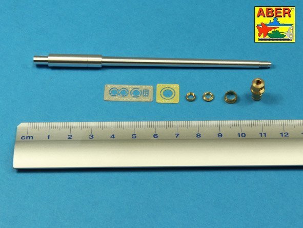 Aber 35L-216 Barrel for German 8,8cm Kw.K 43 (L/71) gun used on Tiger B Henschel-Turm 1/35