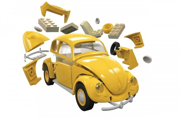 Airfix J6023 QUICK BUILD VW Beetle yellow