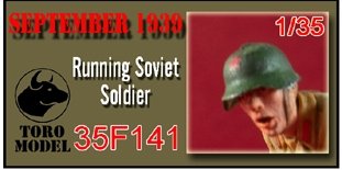 Toro 35F141 Biegnący Żołnierz Sowiecki - Husynne, 24.09.1939 - Wrzesień 1939 1/35