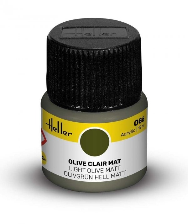 Heller 9086 086 Light Olive - Matt 12ml