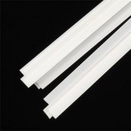 Plastruct 90718 Pręt 0,3mm x 4,8mm - 250mm (Styrene White) / 10 szt.