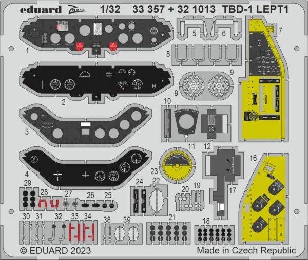 Eduard 33357 TBD-1 Trumpeter 1/32