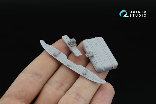 Quinta Studio QT35021 ZiL-130 Detailing set ( for AVD kit )( 3D-printed resign parts ) 1/35