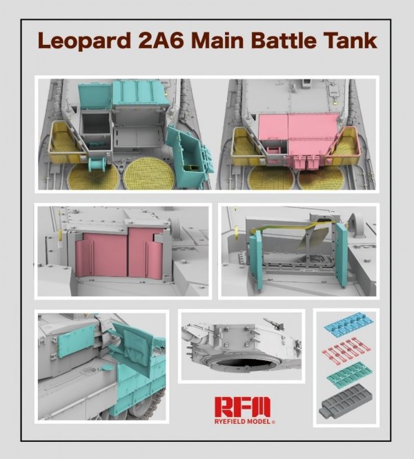 Rye Field Model 5065 Leopard 2A6 Main Battle Tank 1/35