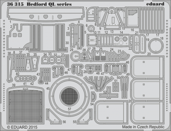 Eduard 36315 Bedford QL series IBG 1/35