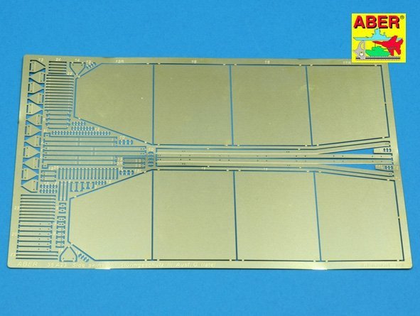 Aber 35A023 Osłony boczne do Sturmgeschutz III (późne) (1:35)