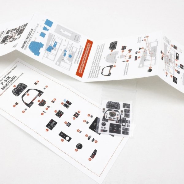 Red Fox Studio QS-32167 P-51K Mustang for SWS kit 1/32