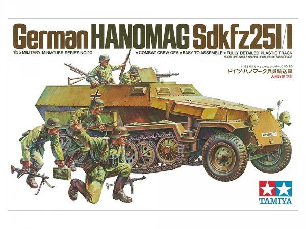 Tamiya 35020 Hanomag Sdkfz 251/1 (1:35)
