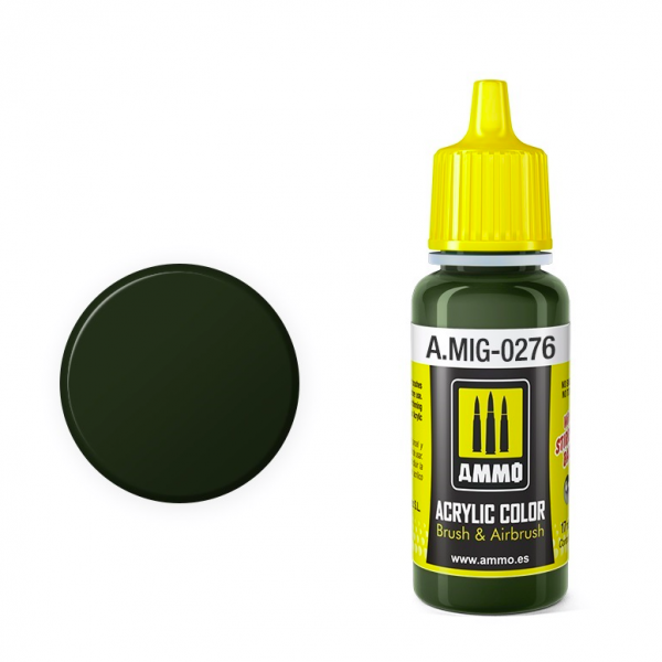 AMMO of Mig Jimenez 0276 Verde Oliva Scuro 2 17ml