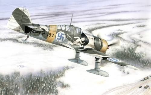 Specjal Hobby 48073 Fokker D.XXI 4. Sarja With Wasp Junior Engine (1:48)