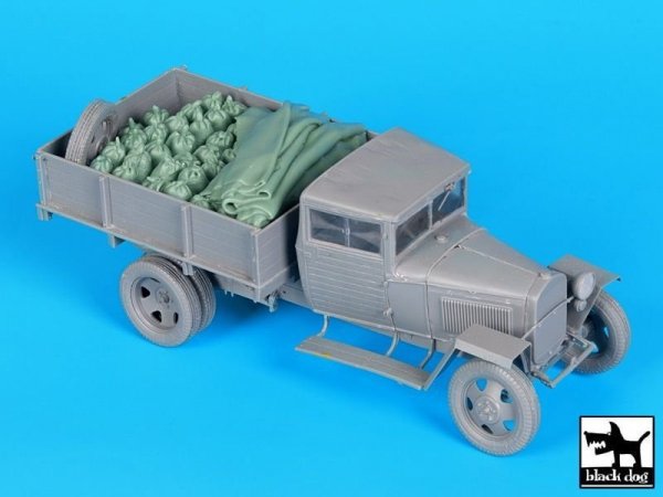 Black Dog T35203 Gaz MM mOD.1943 accessories set 1/35