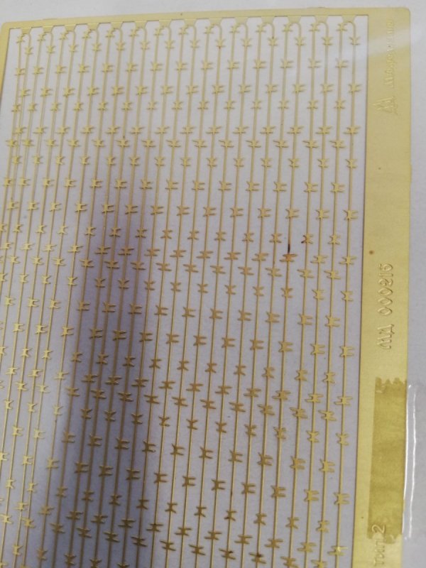 Microdesign MD 000216 Photoetched barwire &quot;Yegoza&quot;. Type 2 (2.5 m) 1/35