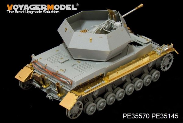 Voyager Model PE35570 WWII German FlakPanzer IV Ostwind For DROGON 6550 1/35