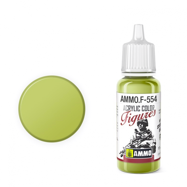 AMMO of Mig Jimenez F554 Khaki Green - Figure paints 17ml