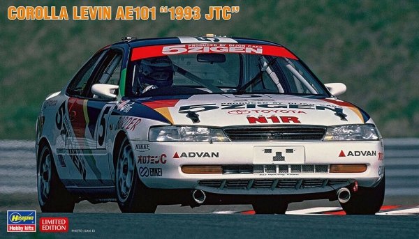 Hasegawa 20417 Corolla Levin AE101 &quot;1993 JTC&quot; 1/24