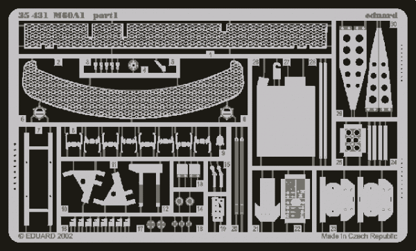 Eduard 35431 M-60A1 1:35 Tamiya