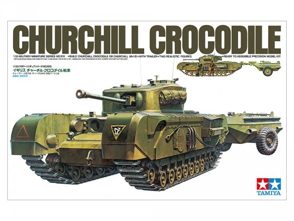 Tamiya 35100 Britisch Churchil Crocodile (1:35)