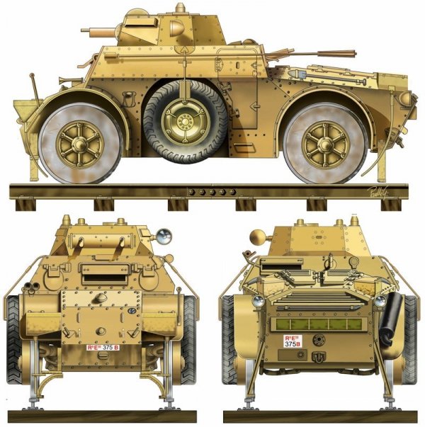 Italeri 7064 Autoblinda AB 40 Ferroviaria (1:72)