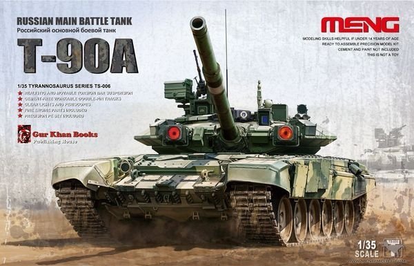 Meng Model TS-006 Russian Main Battle Tank T-90 (1:35)